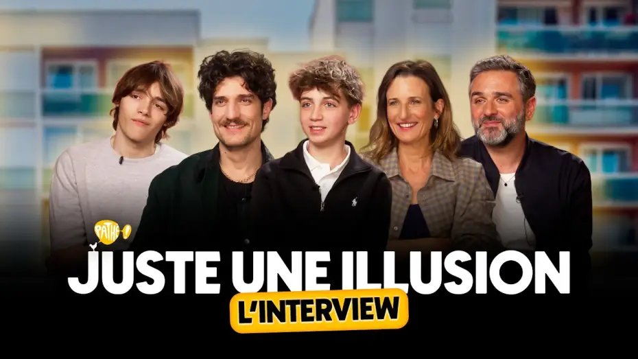 Відео до фільму Juste une illusion | L'INTERVIEW - JUSTE UNE ILLUSION (Louis Garrel, Camille Cottin...)