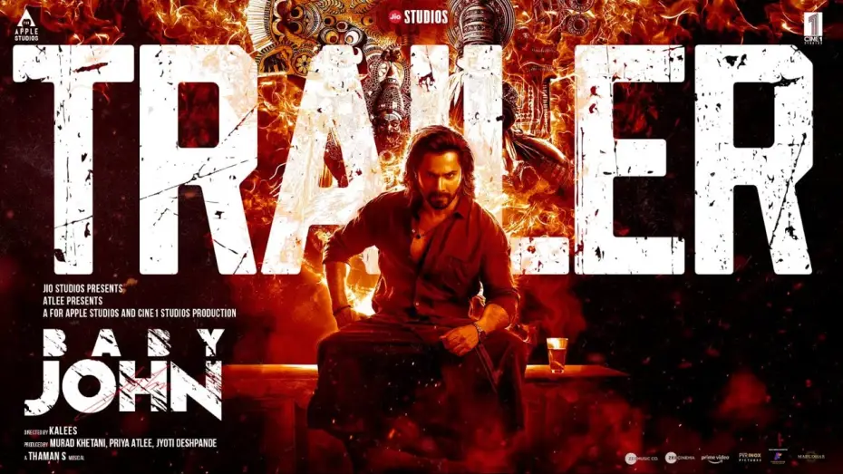 Відео до фільму बेबी जॉन | Baby John - Trailer | Atlee | Varun Dhawan, Keerthy Suresh, Wamiqa G, Jackie Shroff | 25th Dec