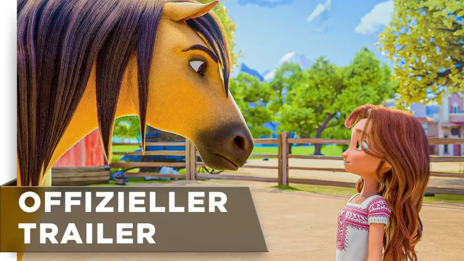 Відео до фільму Спіріт: Дикий мустанг | Spirit - Frei und Ungez&auml;hmt - Trailer deutsch/german HD