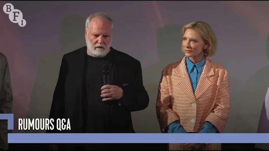 Відео до фільму Чутки | Cate Blanchett, Guy Maddin and the cast of Rumours | BFI London Film Festival 2024