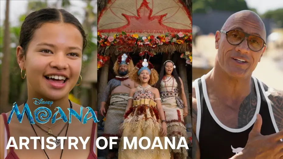 Відео до фільму Ваяна | "Artistry of Moana"