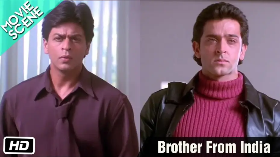 Відео до фільму І в смутку, і в радості | Brother From India - Movie Scene - Kabhi Khushi Kabhie Gham - Shahrukh, Kareena, Hrithik