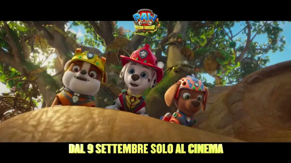 Відео до фільму Щенячий патруль: Динофільм | PAW Patrol: Missione Dinosauri | Trailer Ufficiale