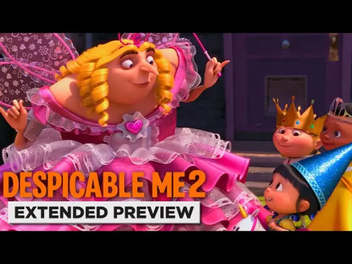 Відео до фільму Нікчемний Я 2 | Gru Dresses Up as a Princess for Agnes' Birthday