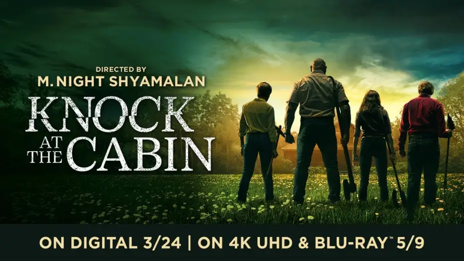 Відео до фільму Стукіт у двері — Knock at the Cabin | Yours to Own Digital March 24 // 4K UHD May 9