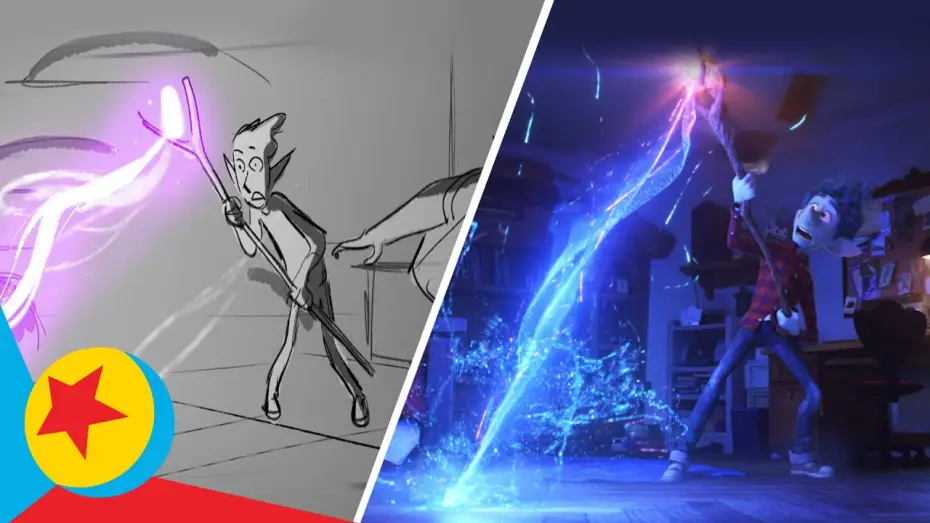Відео до фільму Уперед | Ian and Barley Bring Their Dad Back To Life...Kind Of | Pixar Side-By-Side