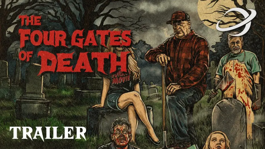Відео до фільму A hal&aacute;l n&eacute;gy kapuja | The Four Gates of Death (2026) | Official Trailer
