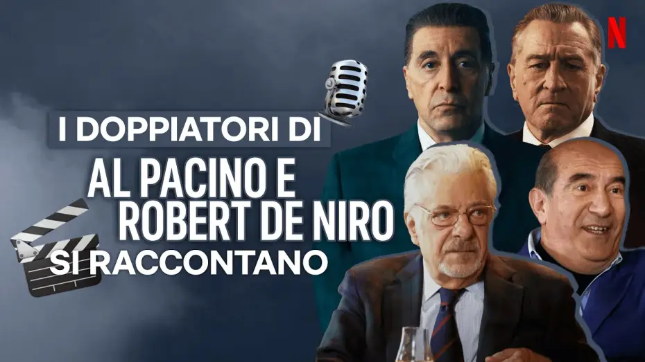 Відео до фільму Ірландець | Le voci di Al Pacino e Robert De Niro in The Irishman si raccontano | Netflix Italia