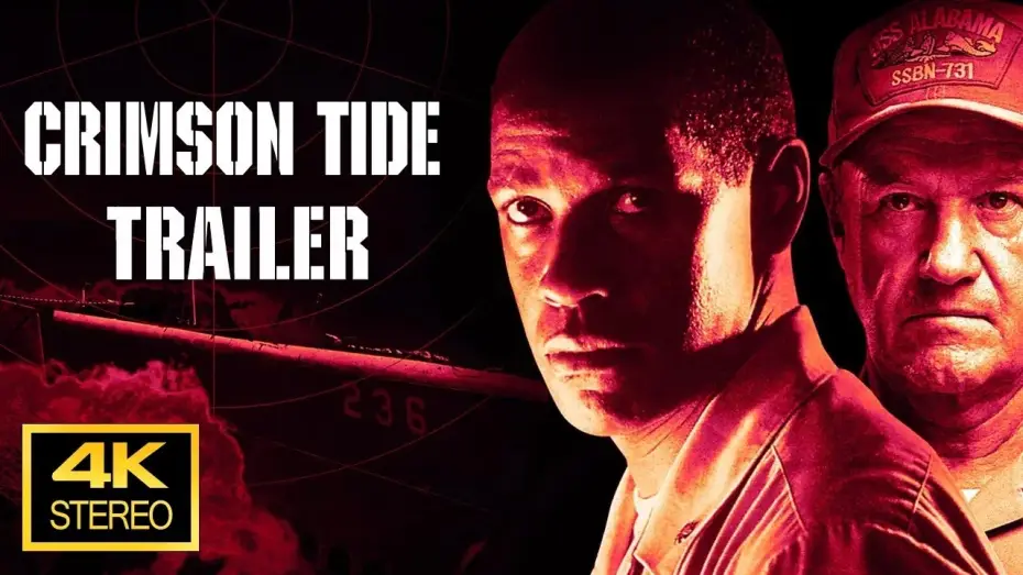 Відео до фільму Багряний приплив | Crimson Tide Trailer  4K