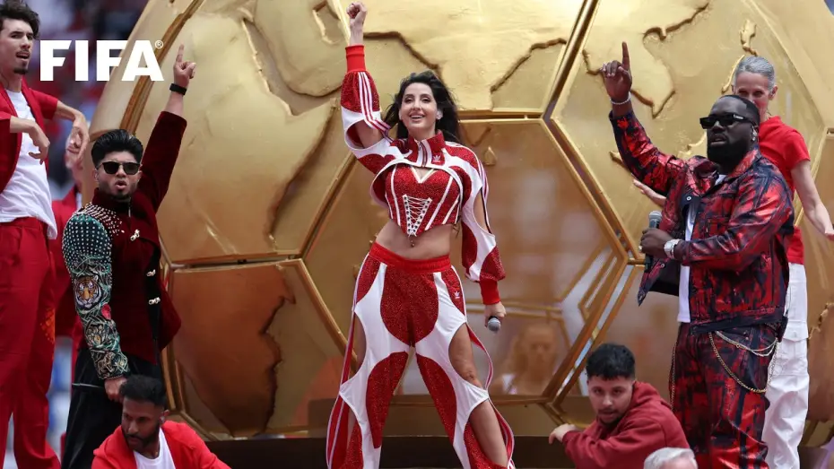 Відео до фільму 2026 FIFA World Cup Opening Game - Canada | Nora Fatehi, Vegedream and Sanjoy perform Siir Siir at FIFA World Cup 2026 Opening Match in Canada!