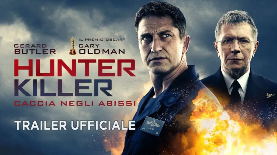 Відео до фільму Хантер-кіллер | Hunter Killer - Caccia negli abissi (Gerard Butler, Gary Oldman) - Trailer italiano ufficiale [HD]