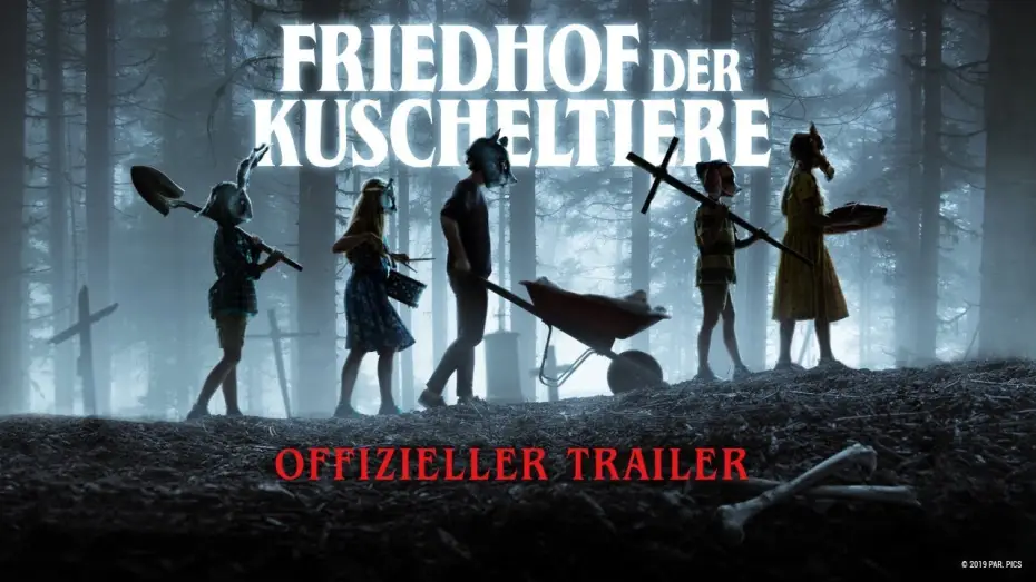 Відео до фільму Кладовище домашніх тварин — Friedhof der Kuscheltiere - Trailer 2 - Deutsch HD