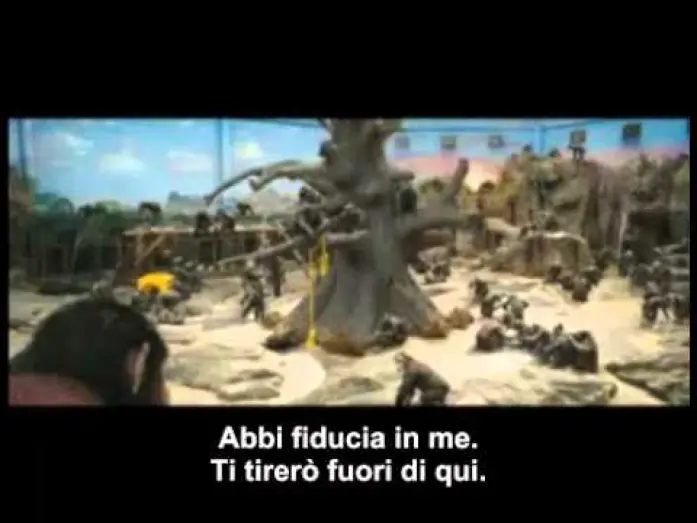 Відео до фільму Повстання планети мавп — Featurette "Story" del film "L'alba del pianeta delle scimmie" con sottotitoli
