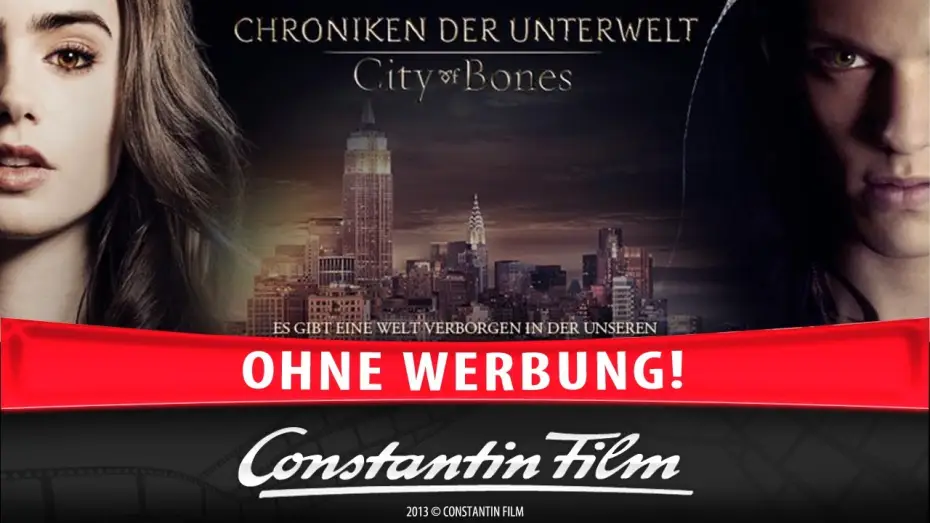Відео до фільму Знаряддя смерті: Місто кісток | Chroniken der Unterwelt - City of Bones - Trailer 1 Deutsch