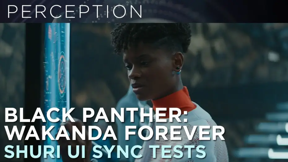 Відео до фільму Чорна пантера: Ваканда назавжди | Shuri UI Writing Sync Tests