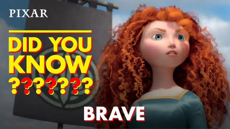Відео до фільму Відважна | Fun Facts | Pixar Did You Know