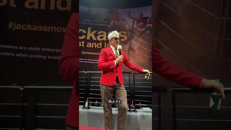 Відео до фільму Jackass 5 — A special intro from Johnny Knoxville for the best and last.