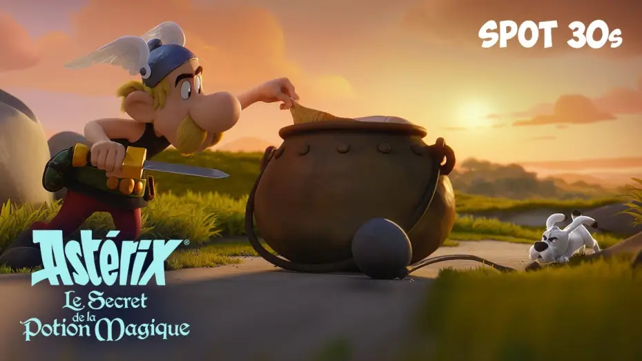 Відео до фільму Астерікс і таємне зілля — ASTÉRIX : LE SECRET DE LA POTION MAGIQUE - Spot
