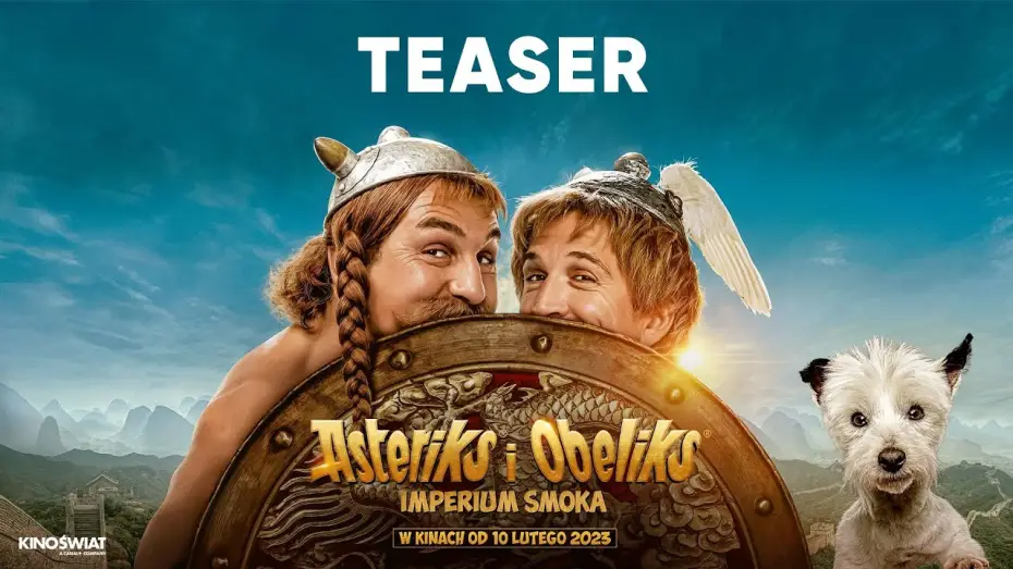 Відео до фільму Астерікс і Обелікс: Піднебесна імперія — ASTERIKS I OBELIKS: IMPERIUM SMOKA |  zwiastun teaserowy |  Kino Świat