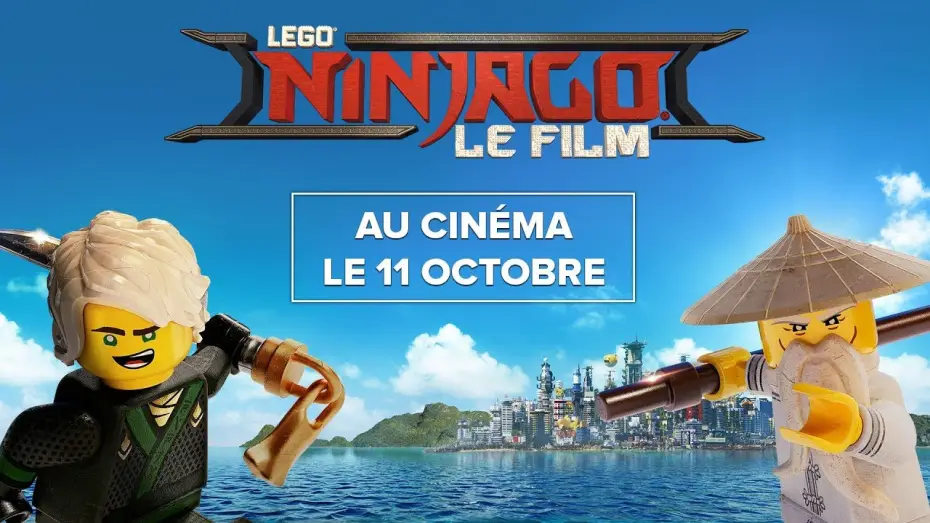 Відео до фільму Lego Ніндзяго фільм | LEGO&reg; NINJAGO&reg;, Le Film - Spot Officiel (VF)
