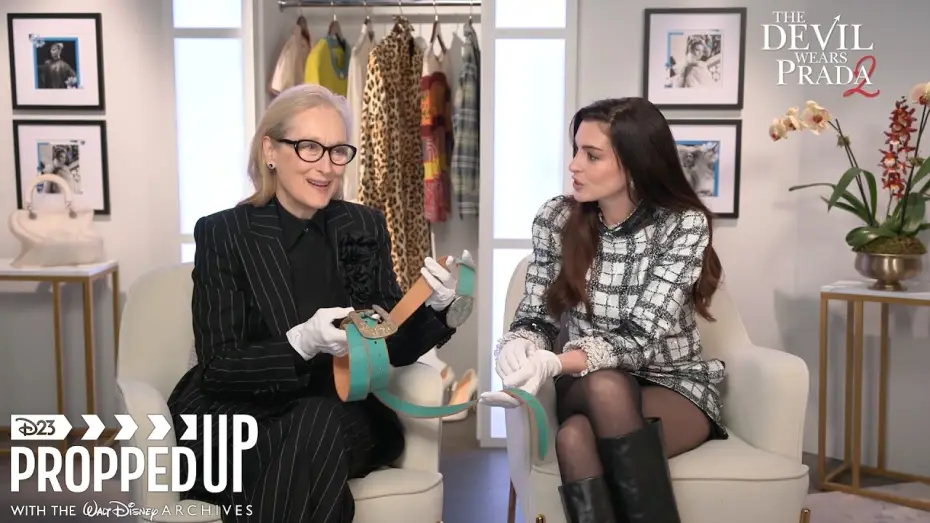 Відео до фільму Диявол носить Прада 2 | D23 Propped Up - The Devil Wears Prada with Meryl Streep and Anne Hathaway