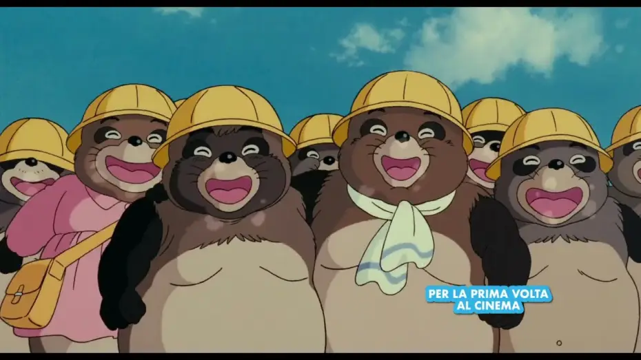 Відео до фільму Помпоко: Війна танукі в період Хейсей — Pom Poko di Isao Takahata | Dall'11 al 17luglio per la prima volta al cinema