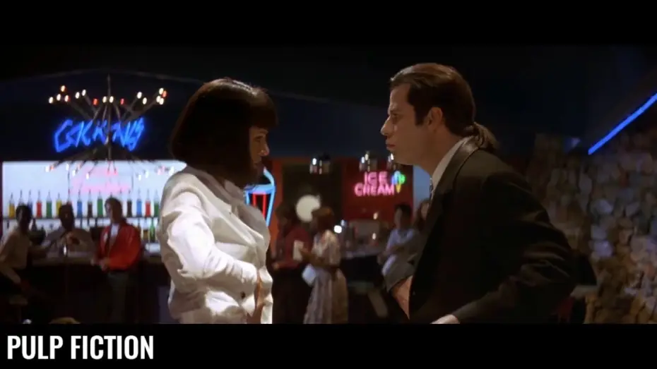 Відео до фільму Кримінальне чтиво | Pulp Fiction - Sc&egrave;ne culte - la danse