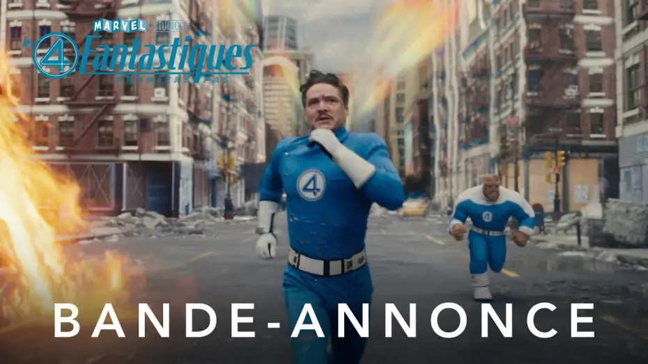 Відео до фільму Фантастична четвірка | Les 4 Fantastiques : Premiers pas - Bande-annonce officielle (VOST) | Marvel