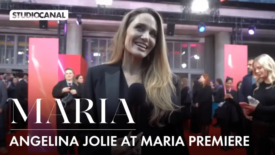 Відео до фільму Марія — Angelina Jolie at the MARIA premiere - London Film Festival