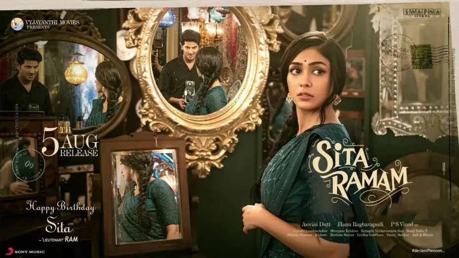 Відео до фільму Sita Ramam | Introducing Mrunal Thakur as Sita | Dulquer Salmaan | Hanu Raghavapudi | Swapna Cinema