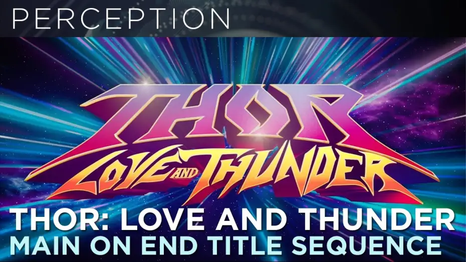 Відео до фільму Тор: Любов і грім | End Credits Main On End Title Sequence