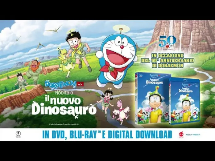 Відео до фільму 映画ドラえもん のび太の新恐竜 | Doraemon &ndash; Il film: Nobita e il nuovo dinosauro &ndash; Anime Factory