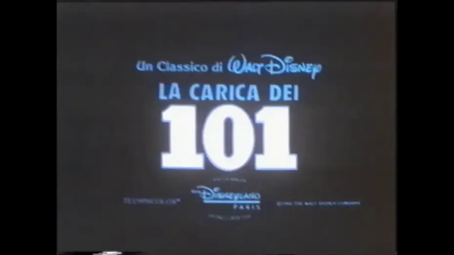 Відео до фільму 101 далматинець — Trailer Disney: La Carica dei 101