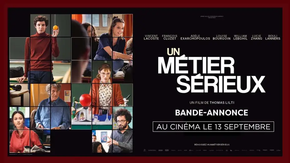 Відео до фільму Un m&eacute;tier s&eacute;rieux | Bande-annonce