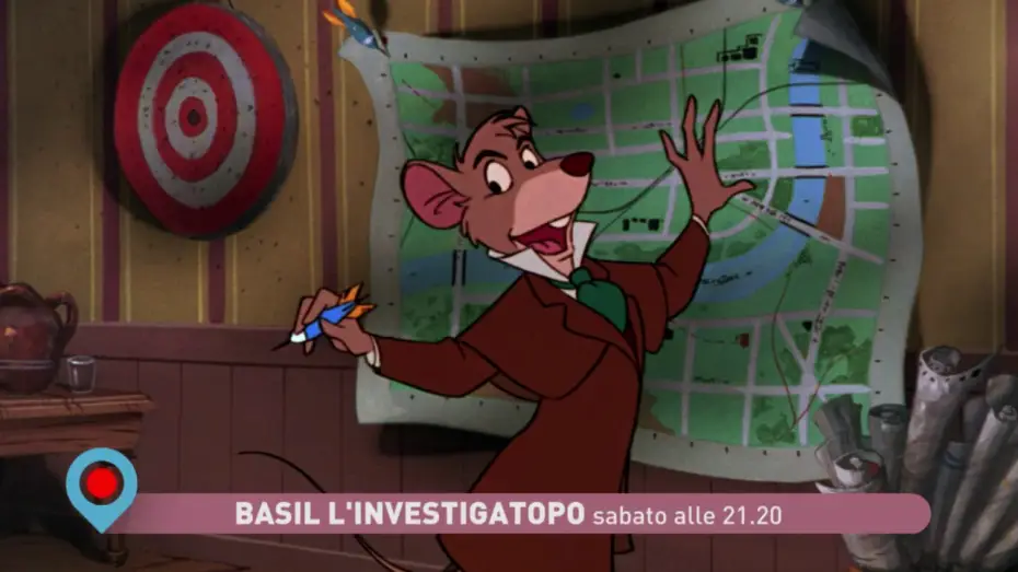 Відео до фільму Великий мишачий детектив | "Basil l'investigatopo" domenica 28 dicembre alle 21.20 su Tv2000