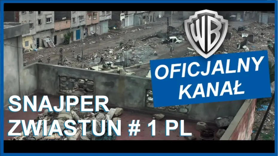 Відео до фільму Американський снайпер — Snajper- Zwiastun #1 PL