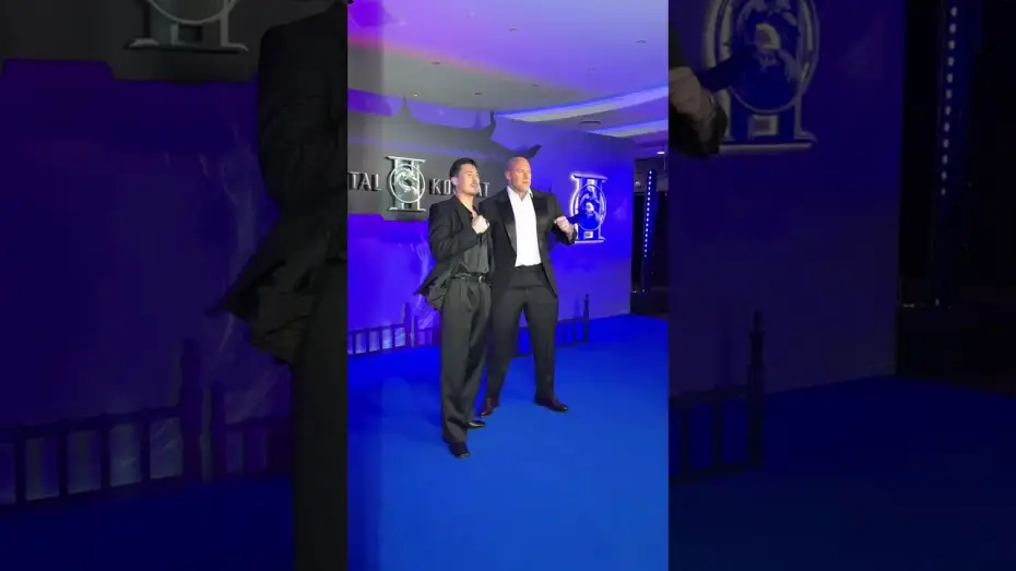 Відео до фільму Мортал Комбат ІІ — Kombat ready... Martyn Ford and Lewis Tan reunite at the MORTAL KOMBAT II European Fan Event