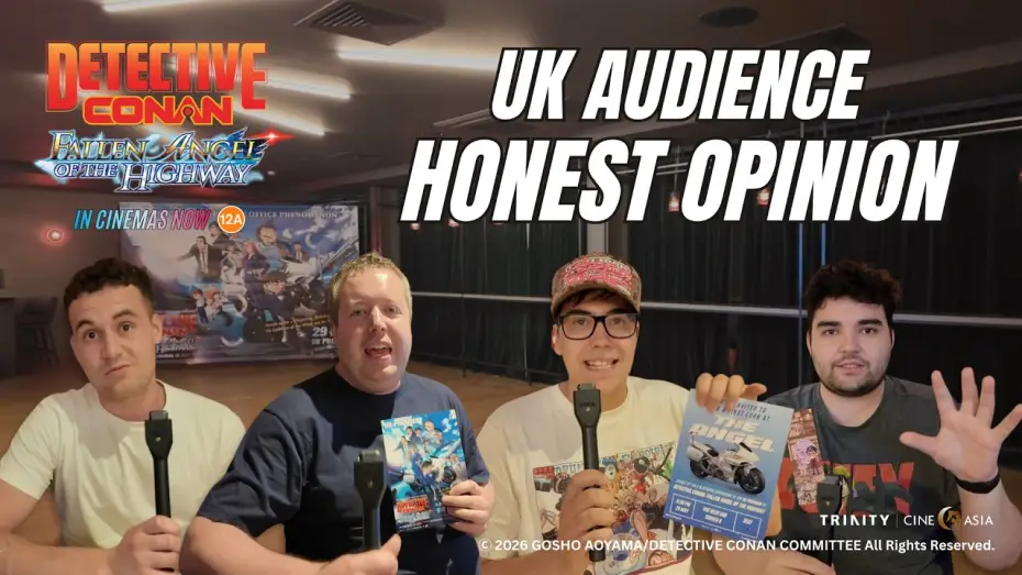 Відео до фільму 名探偵コナン ハイウェイの堕天使 | UK Audience Honest Opinion on DETECTIVE CONAN: FALLEN ANGEL OF THE HIGHWAY