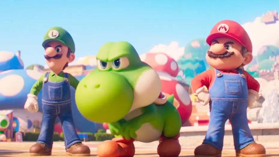 Відео до фільму Супер Маріо Галактика в кіно | DER SUPER MARIO GALAXY FILM | Exklusiver Clip "Yoshi mampft zur&uuml;ck" deutsch/german HD