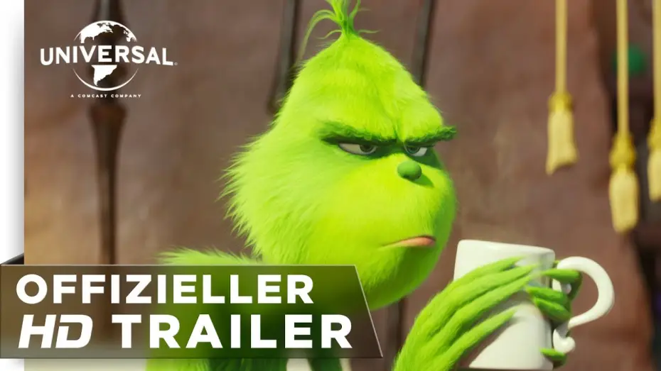 Відео до фільму Ґрінч — Der Grinch (2016) - Trailer 1 - Deutsch HD