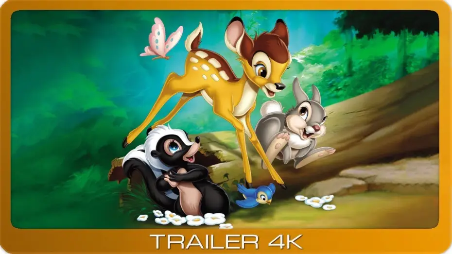 Відео до фільму Бембі | Bambi ≣ 1942 ≣ Trailer ≣ German | Deutsch