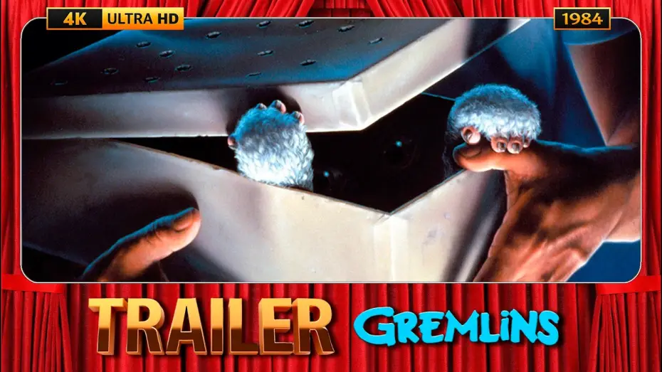 Відео до фільму Гремліни — Gremlins (1984) Official Trailer [4K-UHD]