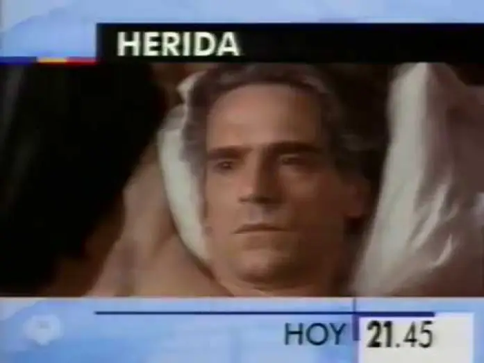 Відео до фільму Збиток | Promo Herida (25/01/1996) Pel&iacute;cula emitida por Antena 3