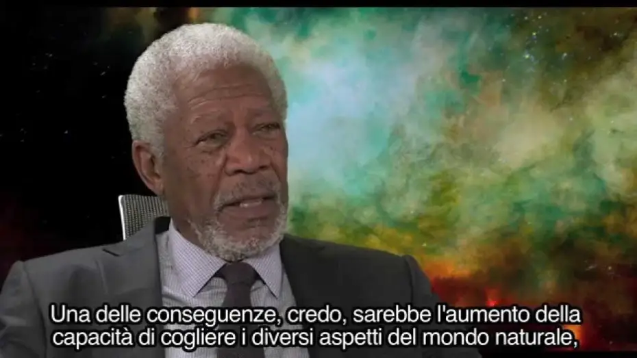 Відео до фільму Люсі | Lucy di Luc Besson con Scarlett Johansson: intervista a Morgan Freeman (sottotitoli in italiano)