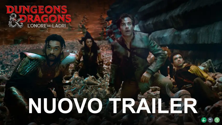 Відео до фільму Підземелля і дракони: Честь злодіїв | Dungeons & Dragons: L&rsquo;onore dei Ladri | Secondo Trailer Ufficiale (2023)
