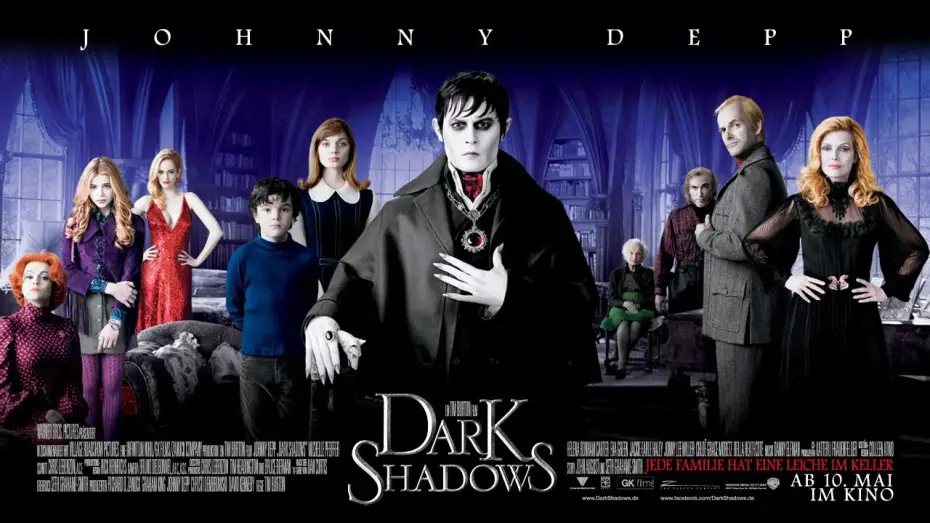 Відео до фільму Похмурі тіні | DARK SHADOWS - offizieller Trailer #1 deutsch HD