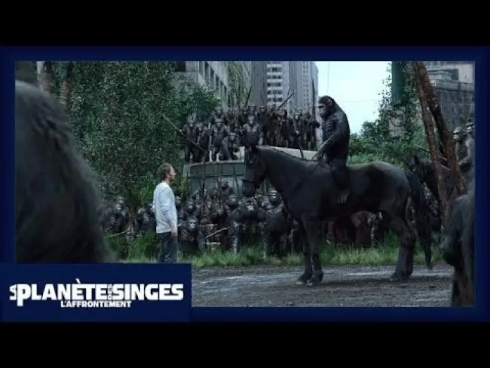 Відео до фільму Світанок планети мавп | La Plan&egrave;te des Singes : L'Affrontement - Extrait Les singes ne veulent pas la guerre [Officiel] VOST