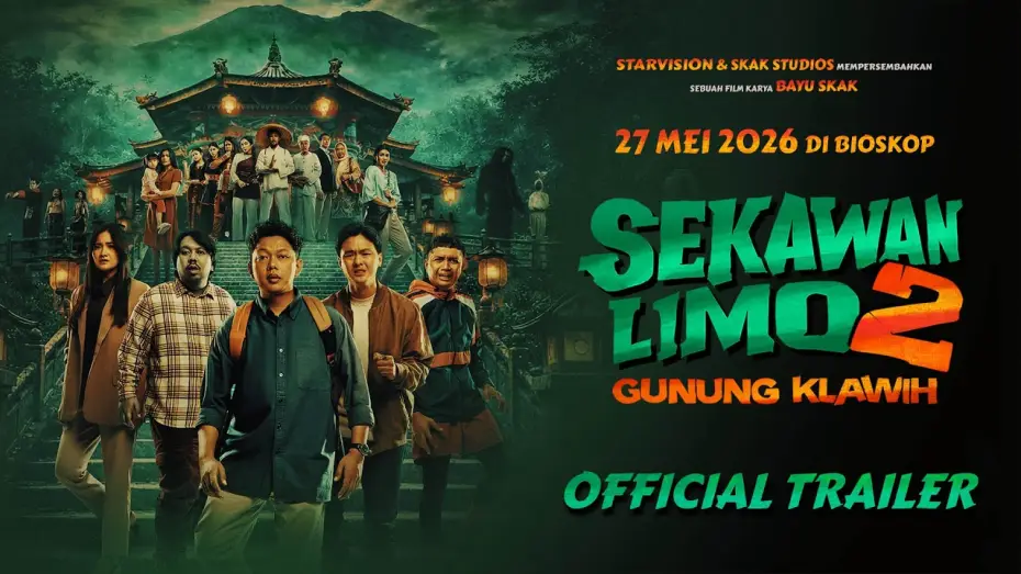 Відео до фільму Sekawan Limo 2: Gunung Klawih | 𝗦𝗘𝗞𝗔𝗪𝗔𝗡 𝗟𝗜𝗠𝗢 𝟮: 𝗚𝘂𝗻𝘂𝗻𝗴 𝗞𝗹𝗮𝘄𝗶𝗵 - 𝙊𝙛𝙛𝙞𝙘𝙞𝙖𝙡 𝙏𝙧𝙖𝙞𝙡𝙚𝙧