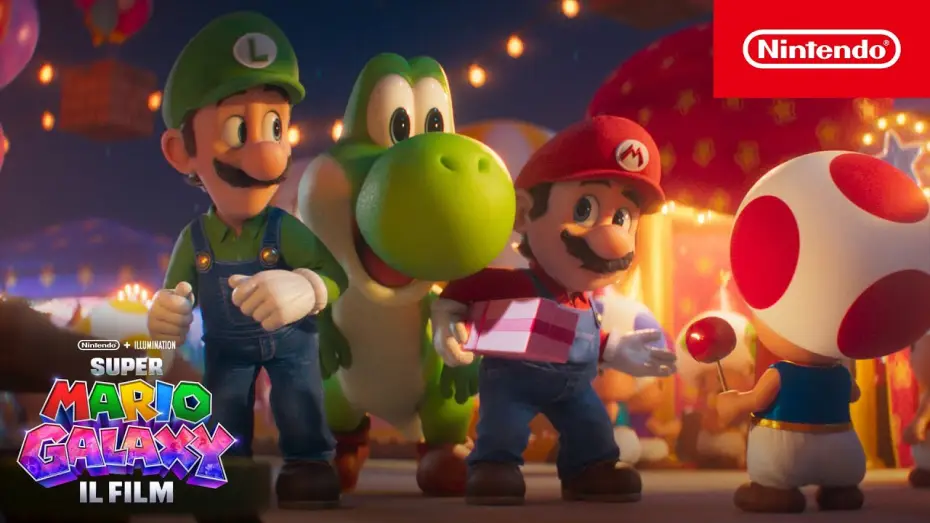 Відео до фільму Супер Маріо Галактика в кіно | (Versione doppiata) Super Mario Galaxy Il Film Direct &ndash; Primo sguardo a Yoshi