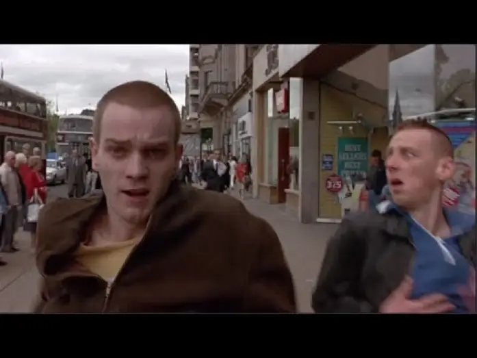 Відео до фільму На голці | Trainspotting - Choose Life - Opening scene - HD WITH ENGLISH SUBTITLES